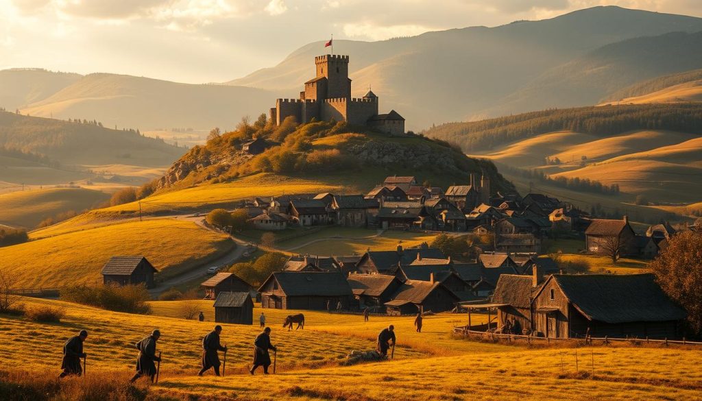 Društvena struktura u 9. veku