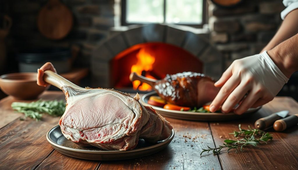 Korak‑po‑korak: priprema jagnjećeg buta i plećke Korak‑po‑korak: priprema jagnjećeg buta i plećke