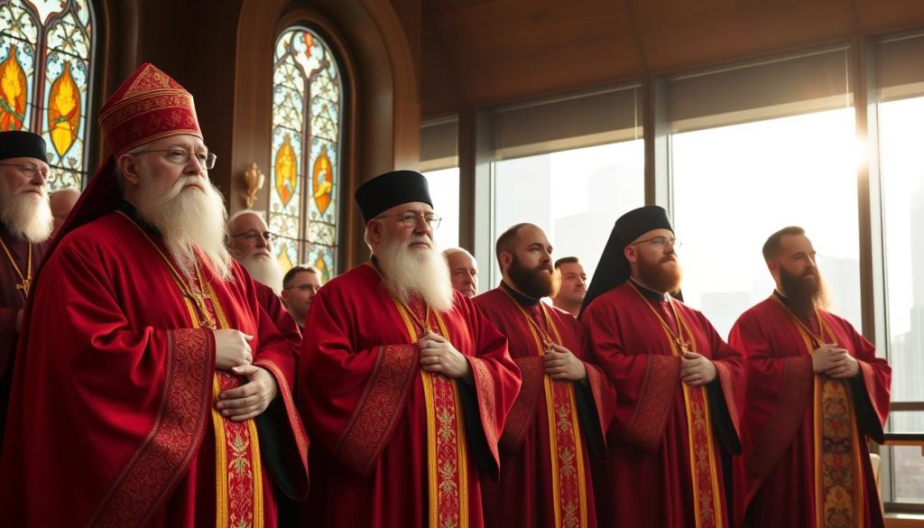 Pravoslavni sveštenici u Čikagu