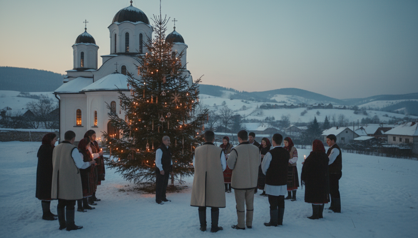 Tajne proslave rođenja Hristovog u Srbiji 5 rodjenje Hristovo