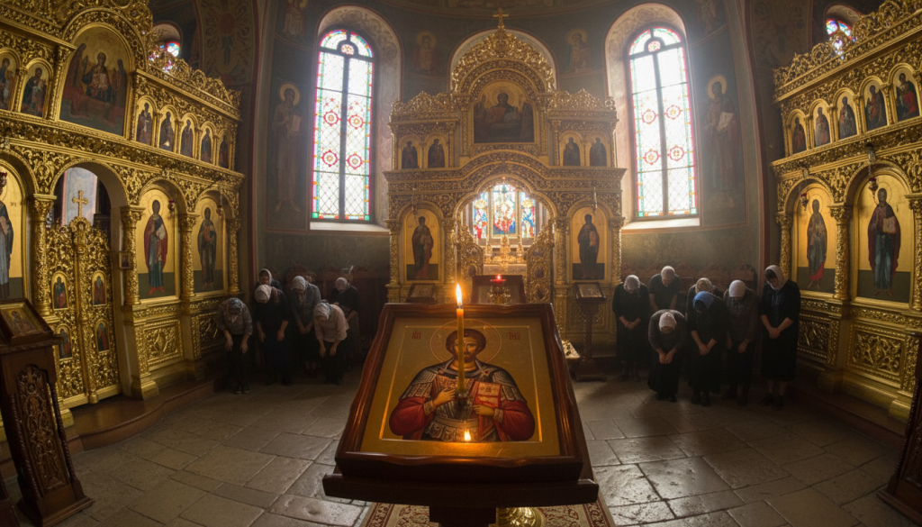 ikone svete teodorove subote u pravoslavnom hramu ikone svete teodorove subote u pravoslavnom hramu