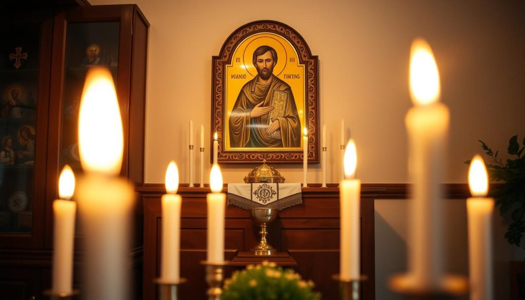postavljanje kandila iznad ikone u pravoslavnom domu postavljanje kandila iznad ikone u pravoslavnom domu