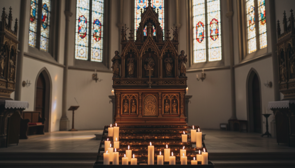 raspored sveća u crkvi raspored sveća u crkvi